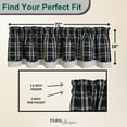 thumbnail image 3 of Park Designs Fairfield Lined Layered Valance 16"L, 3 of 6