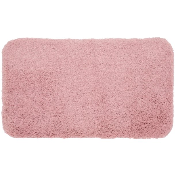 Mohawk Home Pure Perfection Rose Bath Rug Scatter, 2'x3'4", Rose Pink