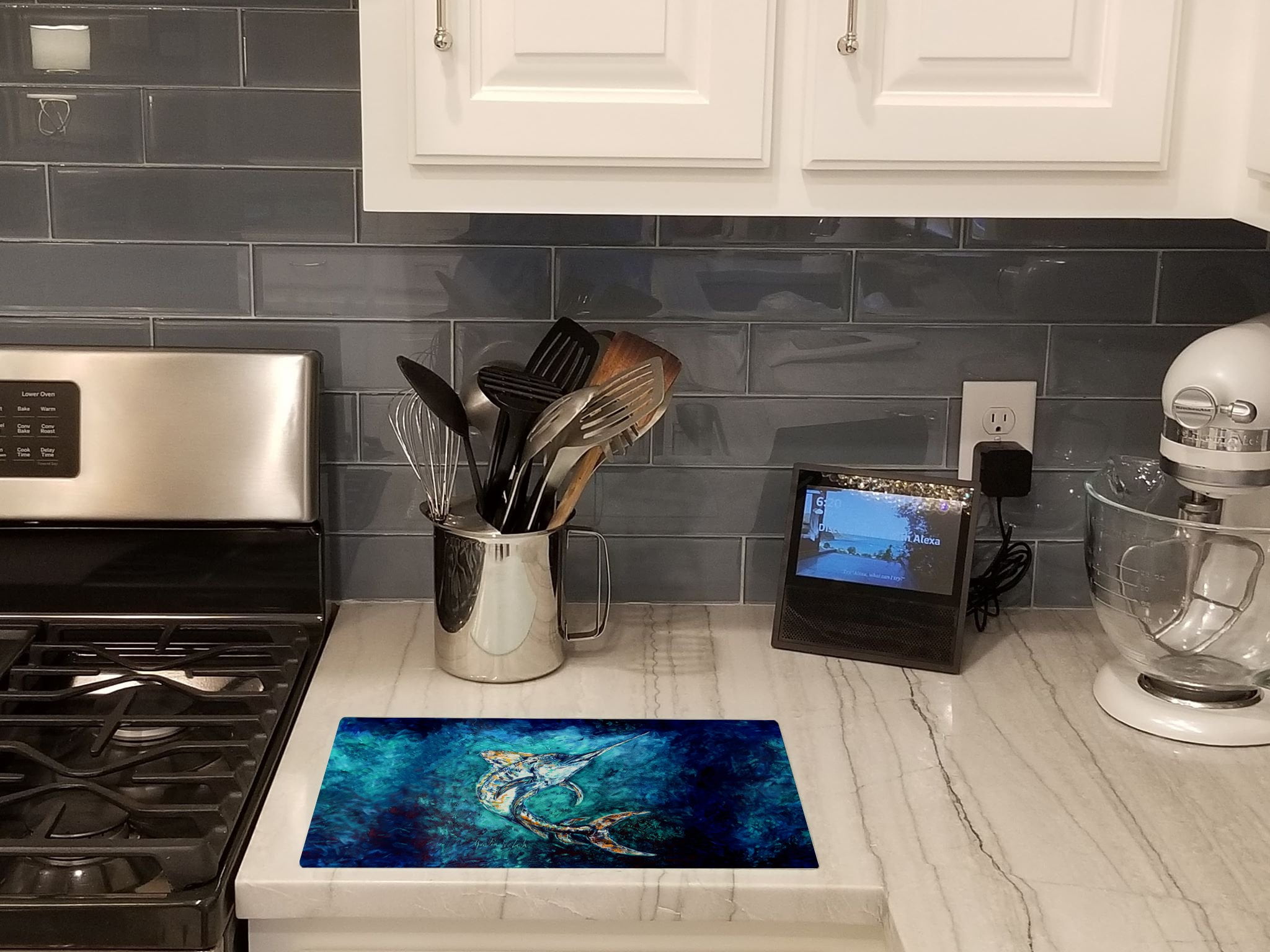 Marlin Glass Cutting Board 12 in x 15 in