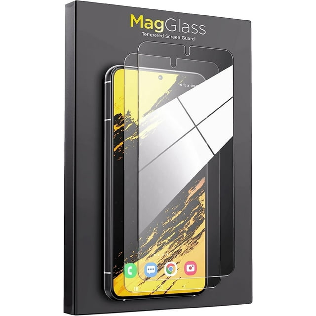 2-Pack Screen Protector designed for Samsung Galaxy S23 Tempered Glass - UHD Full Coverage Display Guard