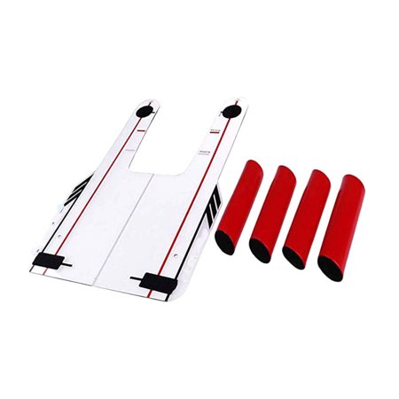 4 Red Speed Rods Coach Golf Speed Trap Base Mirror Golf Swing Trainer Shape Shots Swing Practice Mirror with Carry