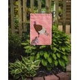 thumbnail image 2 of Carolines Treasures BB7982GF Bourbon Rouge Dinde Rose Check Jardin Drapeau Taille, 2 of 3