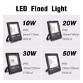 thumbnail image 3 of LED Flood Light 50W Floodlight LED Spotlight Outdoor Lighting Projector Reflector Wall Lamp Garden Square ,Wide Application, 3 of 6