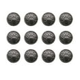 thumbnail image 1 of NUOLUX 30pcs 18mm Stylish Metal Buckle Hollow-out Button Handcraft Tools Down Button DIY Sewing Buttons for Decor Use (Black), 1 of 6