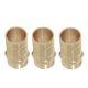 thumbnail image 1 of 3x Acoplador de Conector de de Tubería Recta de Latón de 25 Mm Y 3/4 ", 1 of 6