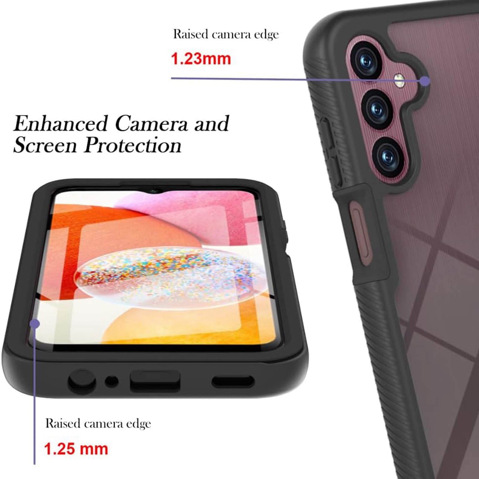 Dteck Samsung Galaxy A15 5G Case With Screen Protector photo 4