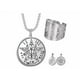 thumbnail image 1 of Tetragramatón Protección Dije Y Anillo Amuleto En Acero Inox Xtellar plateado, 1 of 4