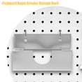 thumbnail image 2 of Pegboard Angle Rack Angle Rack Hanging Pegboard Angle Storage Holder, 2 of 5