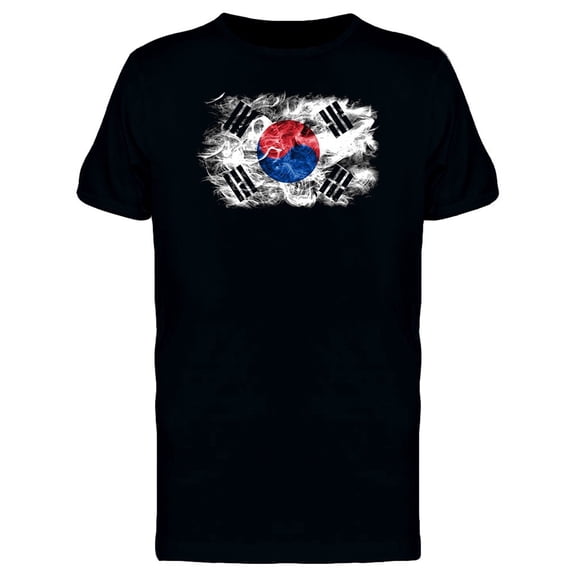South Korea Smoky Flag Tee Men's -Image by Shutterstock