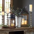 thumbnail image 5 of Lantern (Set Of 2) 15.5"-23"H Wood, Metal, 5 of 6