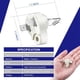 thumbnail image 2 of 5 Paquete de Fusibles de Corte Térmico de 152° para el Kit de Reemplazo del Interruptor de Extracción del Calentador de Piscina 005899F Zodiac R0012200., 2 of 5