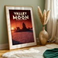thumbnail image 6 of Valley of the Moon Vintage Travel Poster – Atacama’s Mystical Wonder - Antofagasta Chile Illustration Desert Travel Poster Vintage Landscape Sunset Surrealism Unframed Wall Art Print 20 x 30 inches, 6 of 60