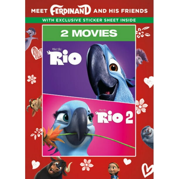 Rio 2 Movie Collection Dvd Walmart Exclusive Walmart Com Walmart Com
