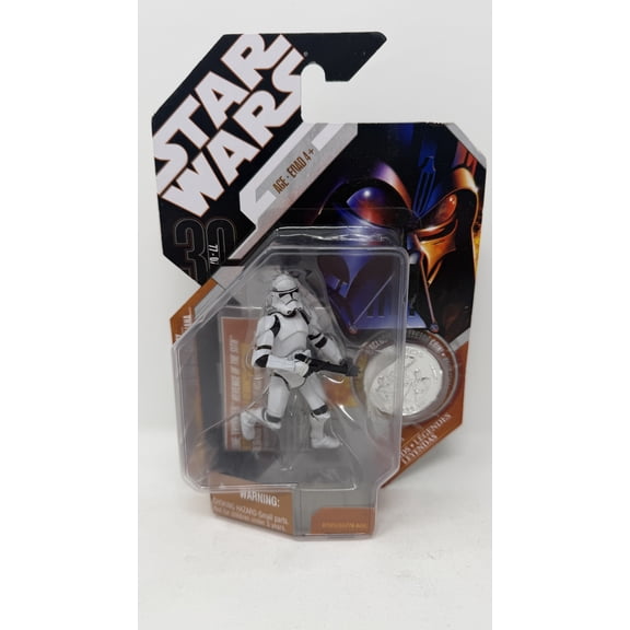 Hasbro Star Wars Clone Trooper ROTS 3 3/4" Figure Clone Trooper Cardback Variant