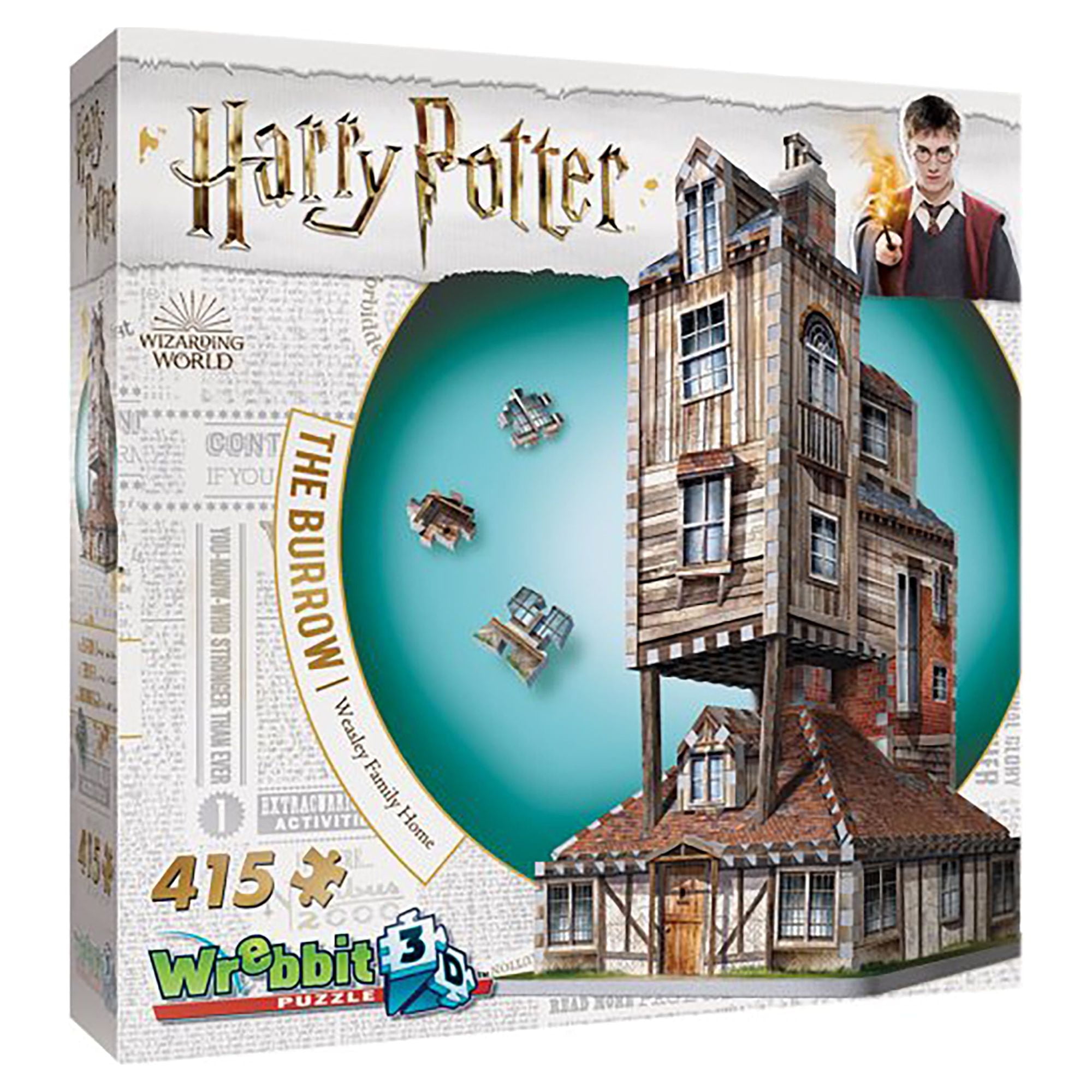 3 Puzzles 3D - Set Harry Potter (TM) - 1050 pièces WREBBIT 3D