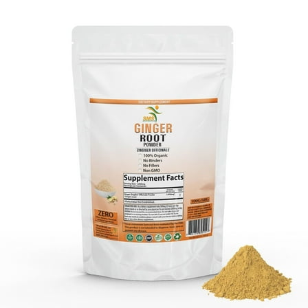 Organic Fresh Ginger Root Boost Vitality Healthy Digestion 100g Powder