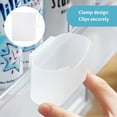 thumbnail image 2 of 2Pcs Storage Box Dust-proof Adjustable Position Anti-lost Side Storage Seasoning Container Household Supplies, 2 of 8