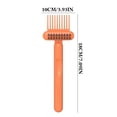 thumbnail image 3 of weibbin 2 In 1 Hair Brush Cleaner Tool Double Sided Comb Cleaner With Bristle Pick For Removing Hair And Debris From Brushes, 3 of 7