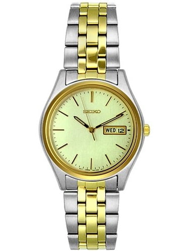 Seiko Series 5 Automatic Gold Dial Two-tone Men's Watch SNK792 - Walmart.com
