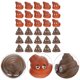 thumbnail image 2 of 60Pcs Fake Poop Toys Realistic Poop Toys Plastic Poop Models Game Tossing Toys Party Prank Toys, 2 of 3