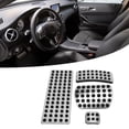 thumbnail image 3 of Brake Pedal, Textured Design Car Foot Pedal Set Long Lifespan Accelerator Pedal Impact Resistant  for Car, 3 of 7