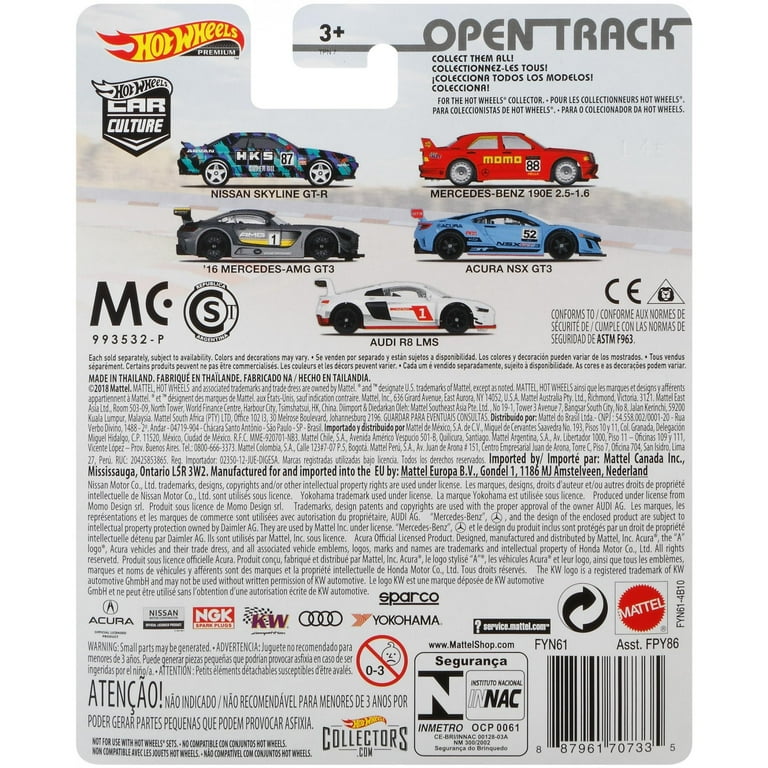 Hot Wheels Premium Car Culture Mercedes Benz 190E 25-16 Play