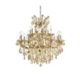 thumbnail image 3 of 2800 Maria Theresa Collection Chandelier D:30in H:28in Lt:19 Golden Teak Finish (Royal Cut Crystals), 3 of 7