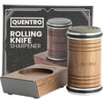 thumbnail image 2 of UYGDUY-Rolling Knife Sharpener Kit – Premium Walnut Wood – 15° & 20° Multi-Angle Magnetic Sharpener with Diamond Coated & Ceramic Honing Discs – Professional Knife Sharpening Tool for Kitchen, Chef &, 2 of 4