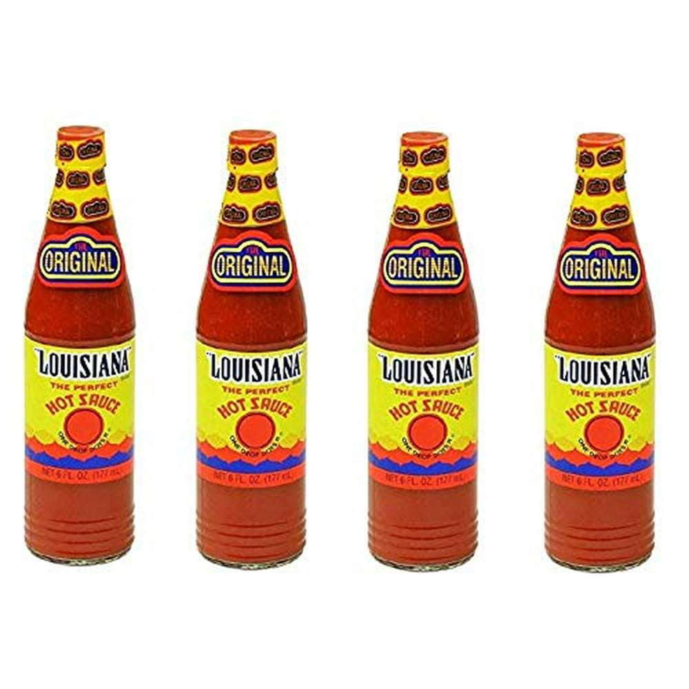 Louisiana Sauce Hot Sauce, 6 oz (4Pack)