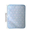 thumbnail image 2 of asddcavvf Dog Mat Self Pet Pad Summer Lightweight Fiber for Dogs & Cats Washable Foldable Design for Hot Weather Use Hot N Cold Pad Dog Kennel Material Cool Dog Items, 2 of 2