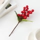 thumbnail image 5 of Xihbxyly Decoración Navideña de Bayas, Rama de Fruto Rojo Realista, Hojas Verdes Naturales, Crea Un Ambiente Festivo, Decoración Festiva para El Hogar, Opción de Regalo, Juego de 5 Piezas, Varios Tam, 5 of 6