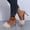 Beige, variant on Women's Fluffy Feather Trim Stiletto Slides, Open Toe Satin Heeled Mules, Trendy Summer Footwear for Vacation, Night Out Pink 41