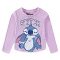 thumbnail image 2 of Disney Lilo & Stitch Long Sleeve Shirt and Twill Skirt Set (Girls), 2 Piece Set, Sizes 4-12, 2 of 8