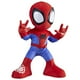 thumbnail image 1 of Spidey y sus increíbles amigos Marvel Dance 'N Crawl Spidey, juguete de peluche interactivo con 20 frases y sonidos, 2 canciones, juguetes de superhéroes para niños de 3 años en adelante, 1 of 5