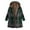 B-Army Green, variant on MaFYtyTPR Winter Warm Coats for Women Casual Solid Loose Long-sleeved Hooded Thickened And Fleece Lambskin Outwear Top A-Khaki S