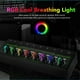 thumbnail image 4 of Amplificador de auriculares de 8 canales, Amplificador de audio parauriculares Estéreo Control de Volumen y Conectores Estéreo de 6,35 mm, Divisor de Auriculares RGB, 4 of 7
