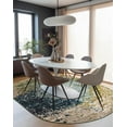 thumbnail image 5 of Unique Loom Estrella Collection Area Rug - Vella (7' 11" x 10' Oval Blue/Gray), 5 of 7