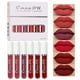 thumbnail image 3 of Juego de 6 pintalabios líquido mate para mujer, labiales mate, 24 horas originales, mate, larga duración, rojo, 24 horas, 3 of 5