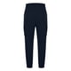thumbnail image 4 of Pantalones largos para hombre, lisos, informales, con bolsillos, cintura elástica, para exteriores, cargo, de poliéster, 4 of 5