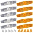 thumbnail image 1 of 10 Piezas Naranja Reflector de Radios de Bicicleta Reflector Luces de Rueda de Advertencia de Bicicleta para Rueda de Bicicleta Accesorio de Seguridad de Conducción Nocturna, 1 of 5