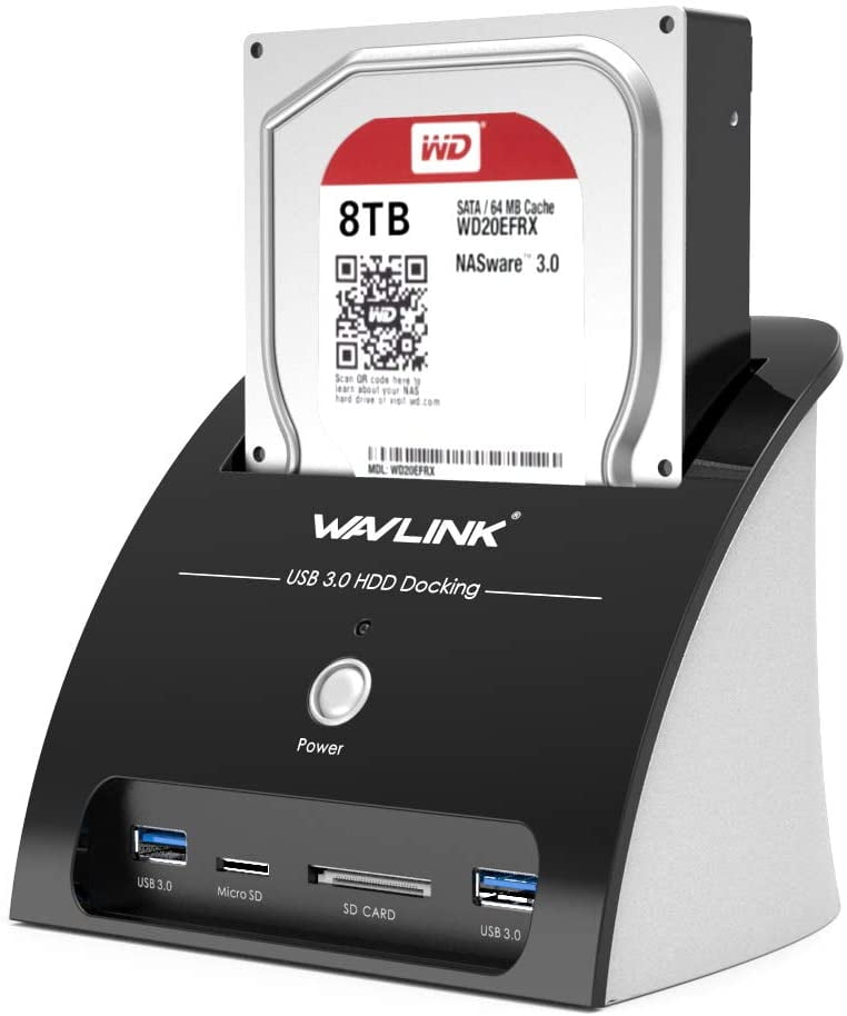 Wavlink usb 3 0 to sata external hard drive docking station with 2usb 3