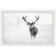 thumbnail image 5 of French Flair Elk Stare Framed Painting Print - Wall Art Decor Home Stock, 5 of 6