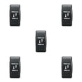 thumbnail image 3 of Transemion Car Boat Rocker Switches Rocker Switch LED Light Bar Lightweight Universal Retractive Switch Toggle Controller for 5Set, 3 of 6