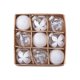 thumbnail image 1 of Decoraciones de Árbol de Navidad Bola Colgantes Variados Ornamentos a Prueba de Rompimientos, Conjunto de Plástico Blanco en Caja de Regalo Reutilizable Ideal para Navidad Y Fiesta, 1 of 8