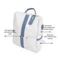thumbnail image 3 of Mochila de Cuero de la Pu de la Señora de Moda, Mochila Ligera de Las Mujeres de Gran Capacidad para Vijar, Trabajar, Ir de Compras, 3 of 7