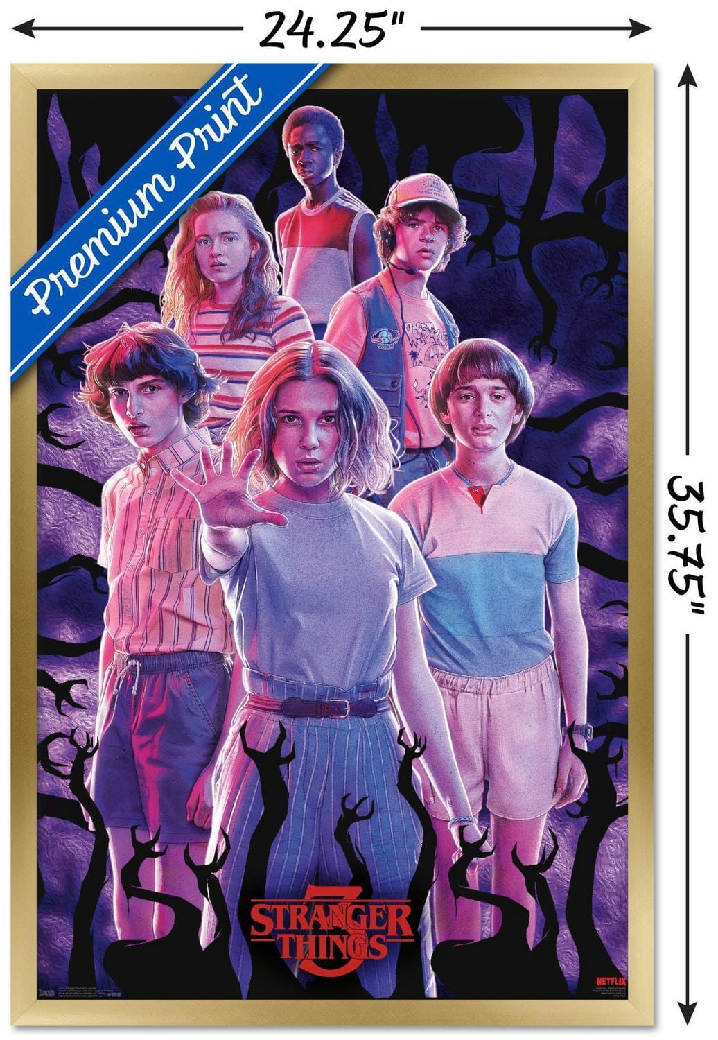 Netflix Stranger Things: Season 3 - Group Wall Poster