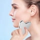 thumbnail image 3 of Soidarity Masajeador facial Cara Cuello Forma de corazón Arrugas Aliviar la tabla de raspado Cuidado inoxidable Metal Gua Sha Tools SPA Beauty Set Tratamientos faciales Soidarity CE014735-01, 3 of 6
