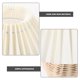 thumbnail image 3 of Table Lamp with Pleated Lampshade Small Night Light Bedside Desk Light Bedroom Table Light, 3 of 4