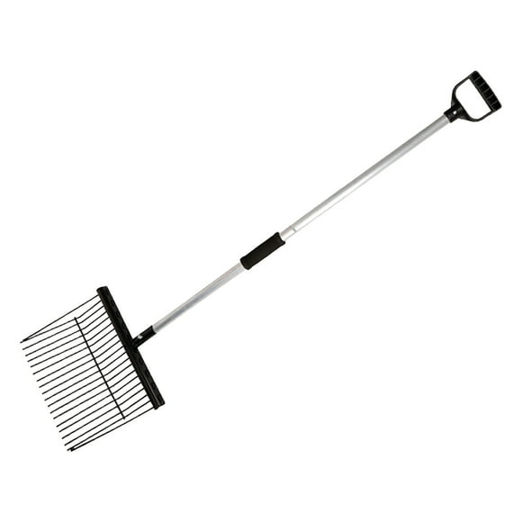 Manure Fork Horse Stable Manure Rake Replacement Sturdy Hay Fork for Farm Horse and Hay