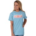 thumbnail image 5 of XOMG POP Colorful Pattern Palooza Logo Women's Graphic T Shirt Tees Brisco Brands M, 5 of 6